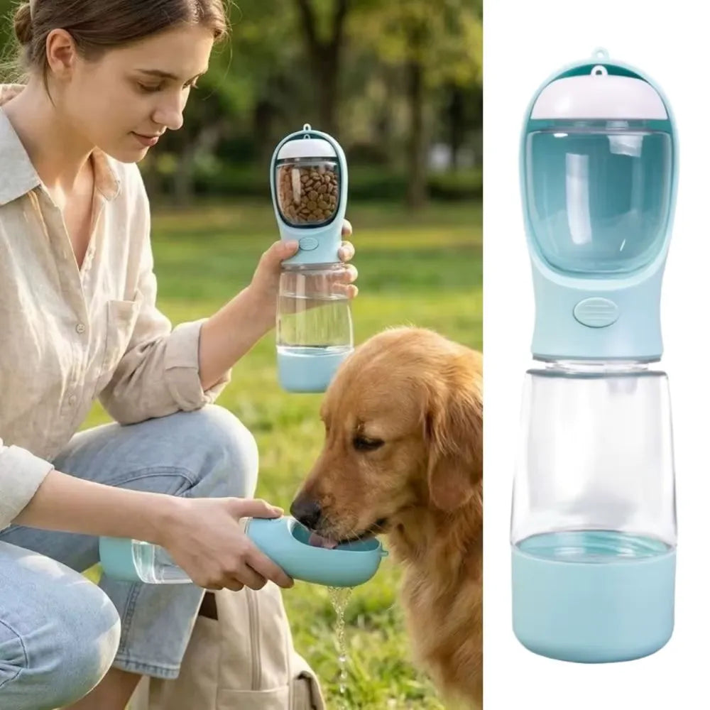 3'ü 1 Arada Taşınabilir Köpek Suluğu